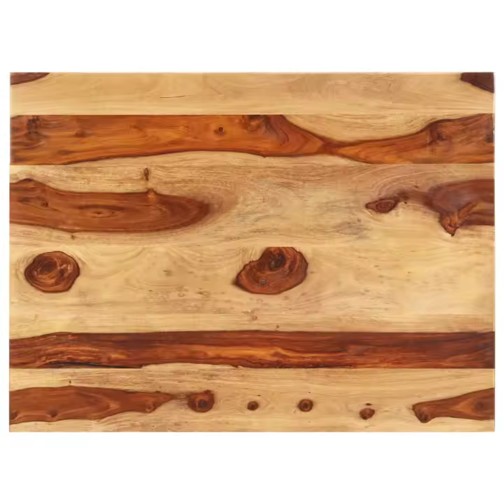 vidaXL Tablero de mesa madera maciza de acacia 25-27 mm 70x90 cm - 1