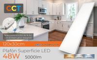 LED ATOMANT Plafón LED Panel Superficie 120x30cm CCT 48W 5000LM - details 0