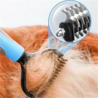 Nueva Cepillo De Peluquería Para Perros Y Gatos Desenredador De Cabello Largo Y Enredado Herramienta De Aseo Para Mascotas Curly - details 3