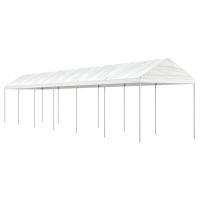 vidaXL Cenador con techo polietileno blanco Dimensiones 2.28 x 2.23 x 2.69 m,  4.46 x 2.28 x 2.69 m,  6.69 x 2.28 x 2.69 m y mas - details 1