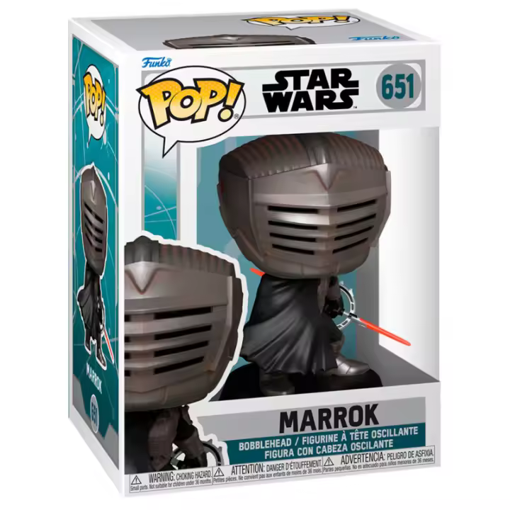 Figura Pop Star Wars Ahsoka Marrok-Figura de Vinilo Coleccionable - Idea de Regalo- Mercancia Oficial - Juguetes para Niños y Adultos - Movies Fans - Muñeco para Coleccionistas y Exposición - 1