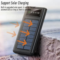 Cargador Portátil Solar Sandalfon 20000mah Negro - details 3