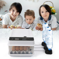 10/15/24/36 huevos Incubadora totalmente automática para, giro automático de los huevos, control de temperatura, adición automática de agua, incubadora para huevos de aves de corral con iluminación LED y doble alimentación - details 4