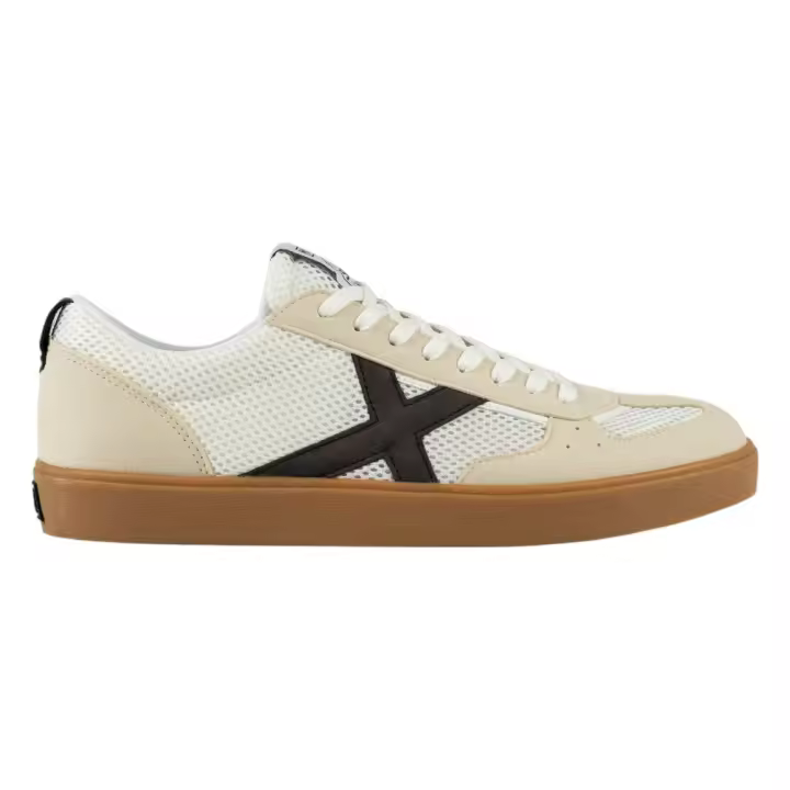 Zapatillas Munich Break 41 Blancas Negro Caramelo 4046041 Casual Hombre - 1