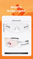 Gafas De Ciclismo Unisex Photochromic UV400 Lentes De Película De Color Para Hombres Y Mujeres Gafas De Sol Para Bicicleta - details 6