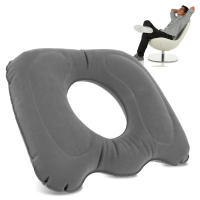 Cojín Donut Inflable Para Hemorroides Asiento Ajustable Ligero Masajeador Cojín Silla Asiento De Almohadilla De Terry Para Adultos - details 0