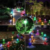 Lámparas De Jardín Solar Exterior Impermeables Para Paisaje Camino Patio Decorativas Autónomas LED Para Yarda Atrás De La Casa Y Césped - details 15