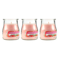 ZIMMY - Pack de Velas Aromáticas en Vasos de Yogurt de Cristal Reciclable - 24h de Cera Vegetal Perfumada - Hechas en España - details 1