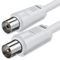 Cable de Antena TV Extensible Macho-Hembra – Alargador de Cable Coaxial para Televisión – Conexión Rápida y Señal Estable – Ideal para TDT, Smart TV y Decodificadores – Disponible en 1,5 m, 3 m, 5 m y 8 m - details 0
