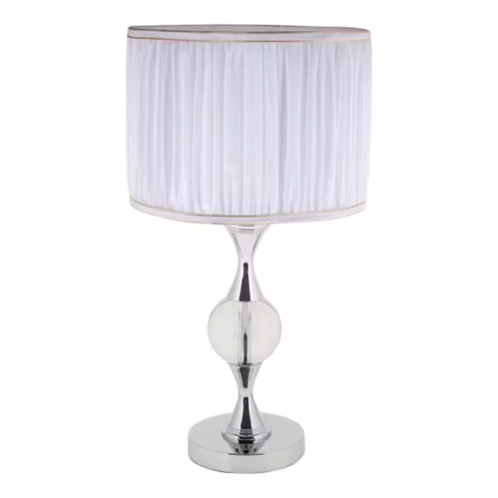 Lámpara de Mesa FABRILAMP Sobremesa Amarante Cromo 1xe27 57x30d - 1