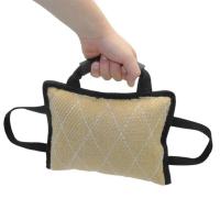 Juguete Interactivo Para Morder De Lino Para Perros Medianos Y Grandes Almohadilla De Masticar Dura Para Ejercicios De Agarre - details 10