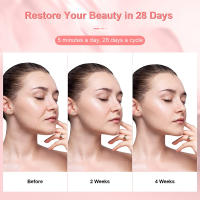 Masajeador facial 3D, masajeador facial 3 modos de calor, vibración, herramienta de cuidado de la piel, dispositivo de belleza para mujeres - El mejor regalo，san valentin regalos mujer - details 9