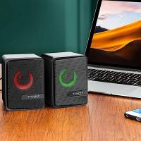 Altavoces para computadora con calidad de sonido Estéreo-A, rejilla metálica para mayor durabilidad y claridad. - details 2