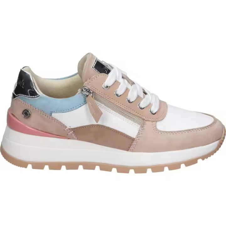 REFRESH | Zapatillas Bajas Refresh para Moda Joven – Deportivas con Cuña Multicolor – Sneakers con Cordones y Cremallera – Estilo Casual – Versátiles y Cómodas – Modelo 172446 - 1