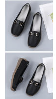 Zapatillas Casuales Para Mujer 2024 Talla Grande Zapatos Planos Slip-on Mocasines De Cuero Genuino Barco Zapatos Casuales De Primavera/Otoño - details 20