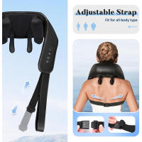 Almohada De Masaje Inalámbrica Para Cuello Y Hombros Eléctrica Relajante Para Cuerpo Y Espalda Tamaño Multi Uso Doméstico - details 7