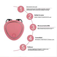MAQUINA DE LIFTING FACIAL EMS MÁSSEJADOR ROLLO MICROCORRIENTE DISpositivo De Belleza Rejuvenecimiento Y Acondicionamiento De La Piel Herramienta De Modelado Del Rostro - details 3