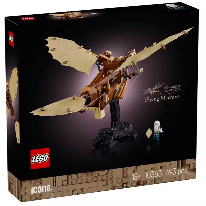 LEGO ICONS - MÁQUINA VOLADORA DE LEONARDO DA VINCI, 10363, TIENDA CON LICENCIA OFICIAL - 1