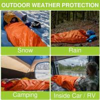 Bolsa De Dormir Emergencia Impermeable Calor Térmico Manta De Sobrevivencia Ligera Para Camping Y Senderismo - details 4
