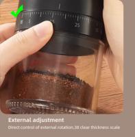 Molinillo de café eléctrico portátil, compacto y automático, con función de molienda múltiple, recargable por USB. - details 2