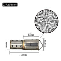 Silenciador De Motocicleta Universal Removible 50.8mm 60mm Para Escape Moto Catalizador DB Killer - details 9
