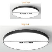 Lámpara De Techo LED Redonda Moderna Para Sala De Estar Dormitorio Cocina Baño Iluminación Diaria Montaje En Superficie - details 7