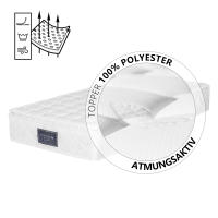 Cama tapizada Cama individual Caja de Cama con función de carga USB C Cabecero, Cama de almacenamiento Marco de Cama de Lino Cama Juvenil 90x200 with somier (Con colchón) - details 1