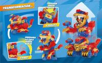 SUPERTHINGS RIVALS OF KABOOM Wild Tigerbot – Robot Tigre transformable. El Robot se transforma en un vehículo. Incluye 1 Wild Kid y 1 Wild SuperThing exclusivos - details 2