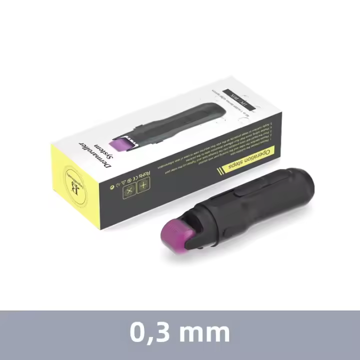 Nueva Llegada Derma Roller Para Crecimiento Del Cabello Con Tanque De Almacenamiento Dermaroller De Plástico Material - 1
