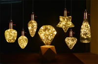 Lámpara De Noche 3D E27 110V 220V Con Efecto De Estrellas Y Fuegos Artificiales Bombilla De Decoración Para Mesa Habitación Luz Luminaria G80 G125 - details 11