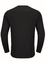 Camiseta Deportiva De Manga Larga Para Hombre 2 Colores round Neck Secado Rápido Sportswear Fitness Casual Exterior Shaping - details 3