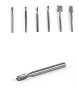 10Pc HSS Router Bits En Carburo Para Grabado Y Tallado En Madera Herramientas Para Talleres Rotativos DIY 1/8"(3mm) Broca De Abrazadera - details 19