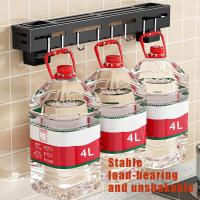 Estante de almacenamiento para cuchillos, estante de almacenamiento de cuchillos montado en la pared, tubo de palillos chinos multifuncional, almacenamiento sin perforaciones para cocina colgar - details 4