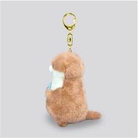 Llavero De Peluche De Erizos De Agua Sosteniendo Peces Juguetes Pequeños Para Bolso De Escuela Monedero Regalos Unisex 11cm - details 3