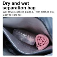 Rilibegan Mochila Deportiva Exterior Impermeable Gran Capacidad Para Viaje Y Fitness Bolsa De Zapatos Con Sistema De Carretel - details 24