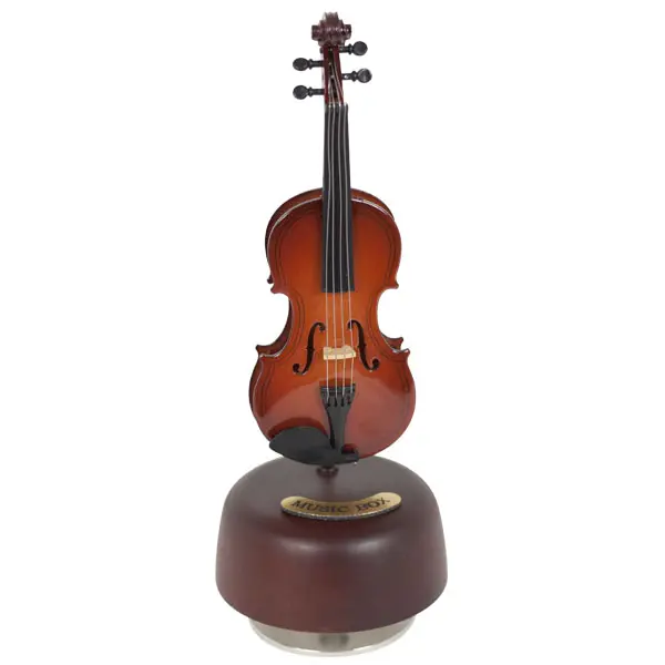 caja de musica mini violin 20 cms dd015 - 1