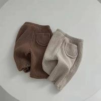 Nuevos Pantalones De Algodón Para Bebés Niños Y Niñas Pantalones Deportivos Infantiles Estilo Casual Cierre Elástico Talla True - details 1