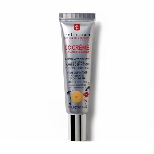Erborian CC Crema Base Maquillaje Hidratante SPF25+ Tono Dorado 15 ml - 1