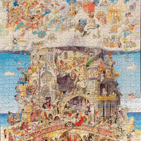 Rompecabezas De Papel Para Adultos 1000 Piezas 75x50cm Dificultad Alta Dibujo Animado Relieve Del Estrés Juguete Educativo Para Niños Regalo - details 1