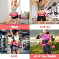 Hula Hoop Fitness Adultos y Niños, Aros de Fitness con Cintura Ajustable, Smart Hula Hoop Masaje de 360° con 24 segmentos para Bajar de Peso, No se Cae, Apto para Principiantes - details 2