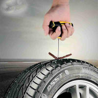 Kit De Reparación De Neumáticos Para Coche Y Motocicleta Herramienta De Reparación De Goma Para Neumáticos Sin Tubo Con Barril De Goma - details 2