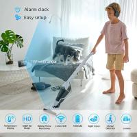 Dual Alarm Clock Wifi Camera With Temperature Monitoring HD 1080P Motion Detection Baby Nanny Camera Home Video Surveillance - details 3