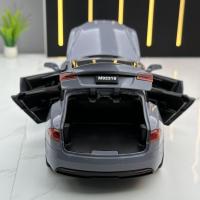 Modelo Miniatura Tesla Model S 1:24 En Metal Con Sonido Y Luz Regalo Para Niños Y Novios Juguete De Coche De Simulación Para Coleccionistas - details 23