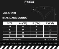 Slip de Talle Bajo/Brasileña de Mujer Pyrex de Algodón Bielástico con elástico exterior, Paquete de 3 Y 6 Unidades Edición Limitada - details 3