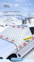 Protector De Nieve Para Coche Cubierta De Invierno Para Parabrisas Frontal Protección Contra La Nieve Y El Hielo Para Invierno - details 8