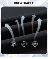 Pantalones De Verano Para Hombre Seda Helada Transpirables Casuales Delgados Secado Rápido Estilo Recto Cintura Elástica Deportivos Fitness - details 1