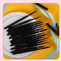 Cepillo Profesional Para Uñas Con Tapa Para Manicura Y Pintura De Uñas Herramientas De Decoración De Arte De Cuchara De Acrílico Tamaño Único Material Madera - details 6