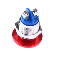 Interruptor De Botón De Pulsación Metálico Temporal Impermeable IP65 SPST (ON)-Off 1NO 3A 250V Con Terminal De Tornillo 16/19/22MM - details 9
