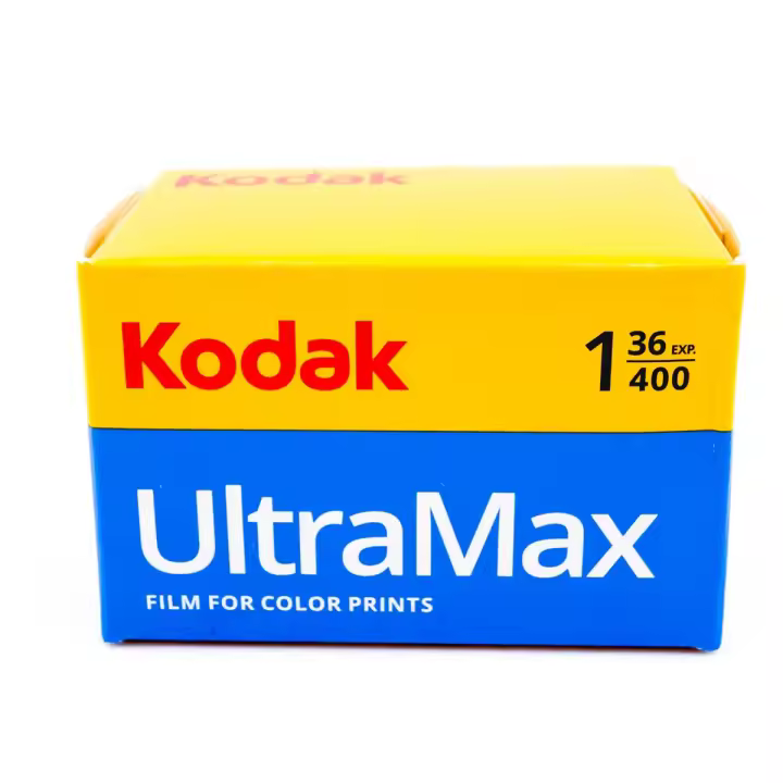 KODAK Película ULTRA MAX 400 135mm 36 Exposiciones. Carretes. 6034060 - 1