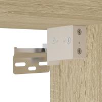 vidaXL Juego de muebles de baño 4 pzas contrachapada roble Sonoma - details 7